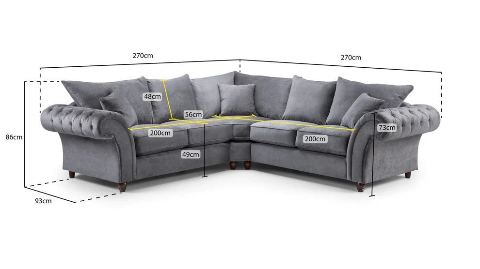 Windsor Corner Sofa - Comfort Furniture