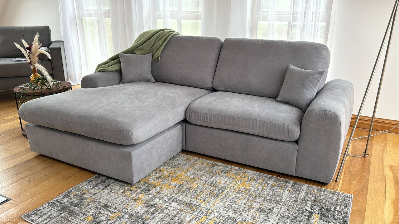 Winnie Universal Corner Sofa with Footstool - Comfort Furniture