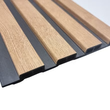 WPC Wood Effect Slatted Wall Panels (14 Panels/Box)