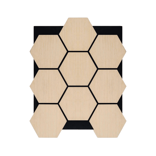 Acoustic Hexagon Wall Panel (4 Panels/Box) - Comfort Furniture