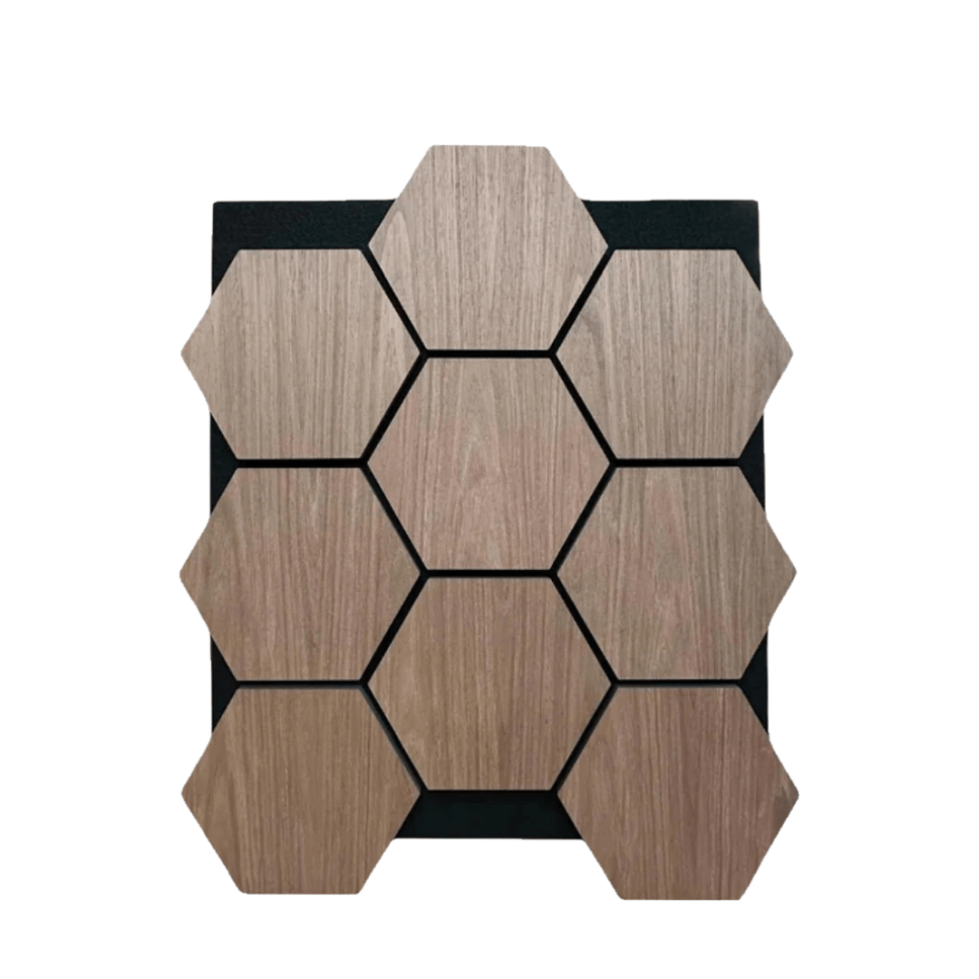 Acoustic Hexagon Wall Panel (4 Panels/Box) - Comfort Furniture