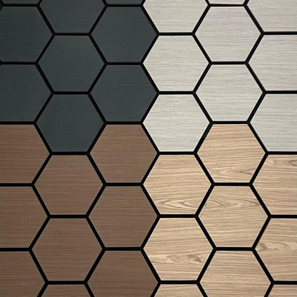 Acoustic Hexagon Wall Panel (4 Panels/Box) - Comfort Furniture