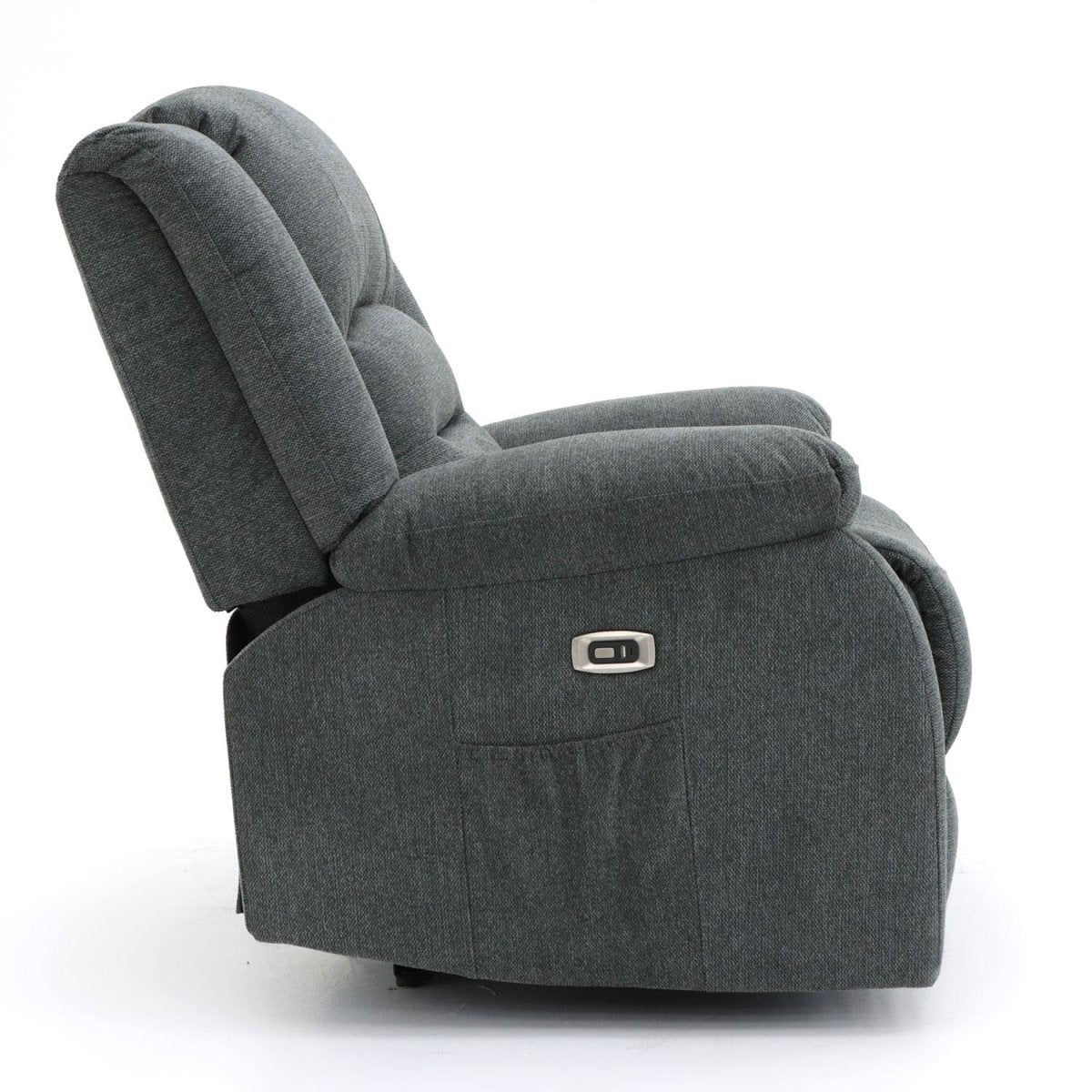 Alva Electric Recliner Sofa Graphite 3+2 Set - Comfort Furniture
