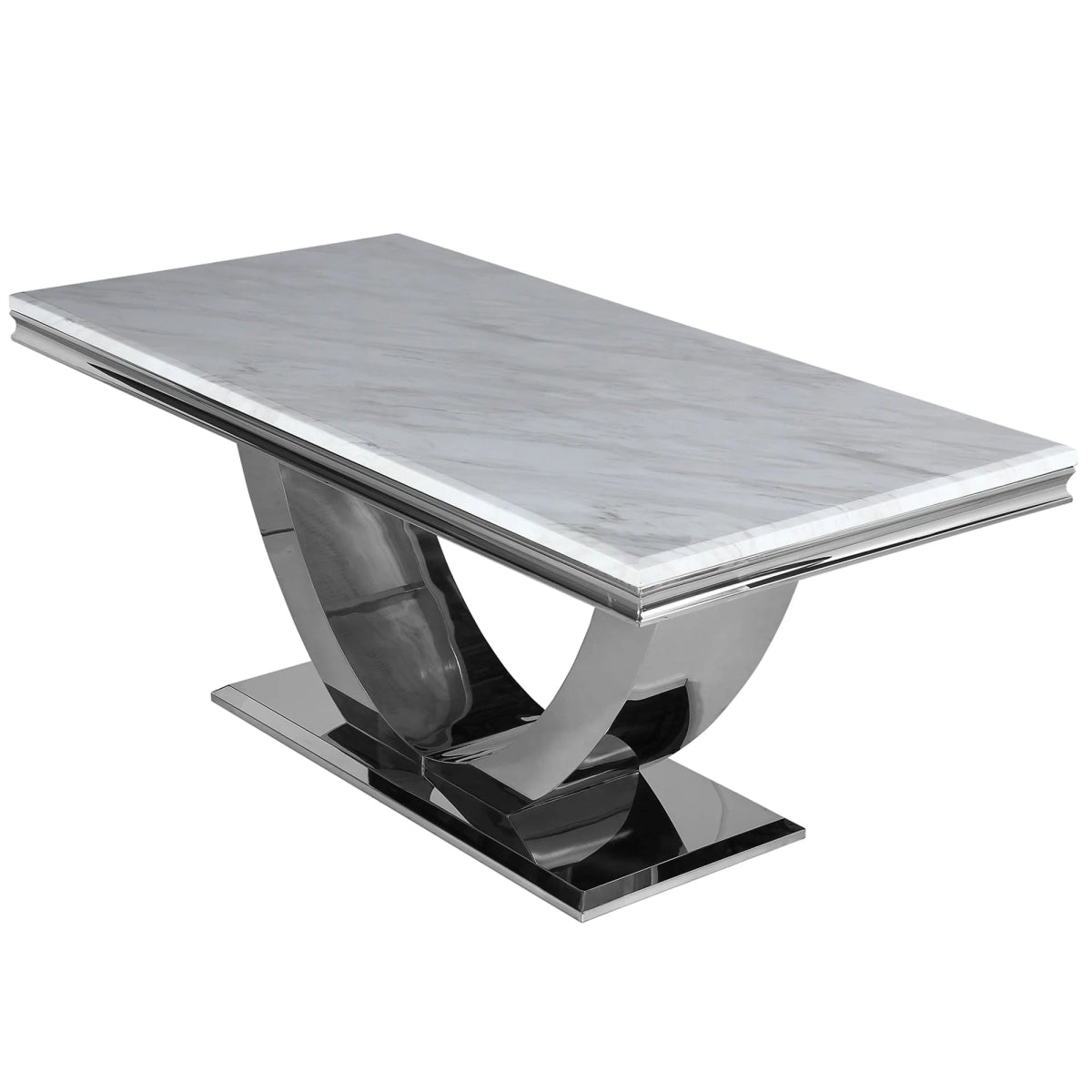 Arial Marble Dining Table - Comfort Furniture