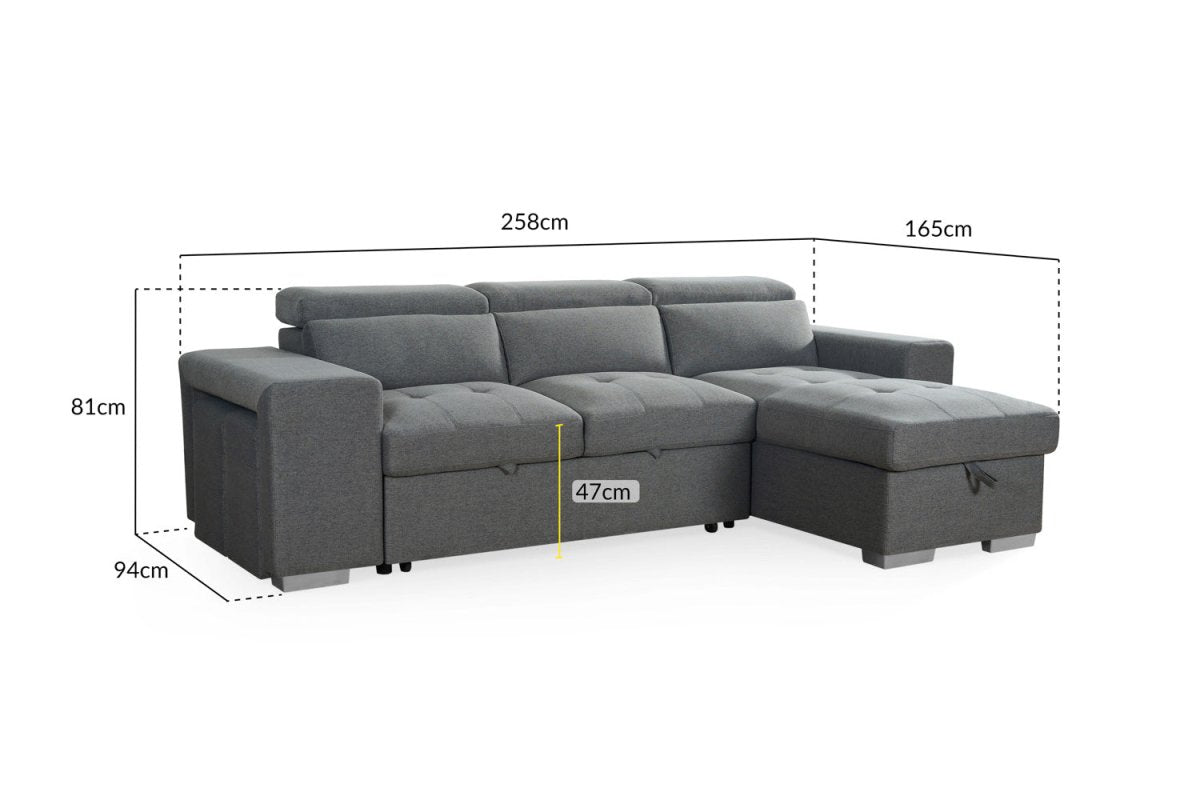 Artemis Sofa Bed - Comfort Furniture