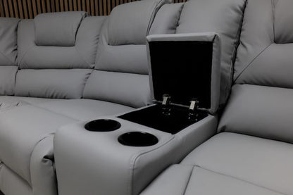 Axel Leather Corner Sofa - Comfort Furniture