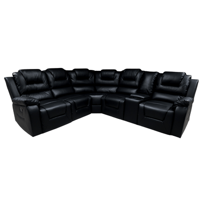 Axel Leather Corner Sofa - Comfort Furniture