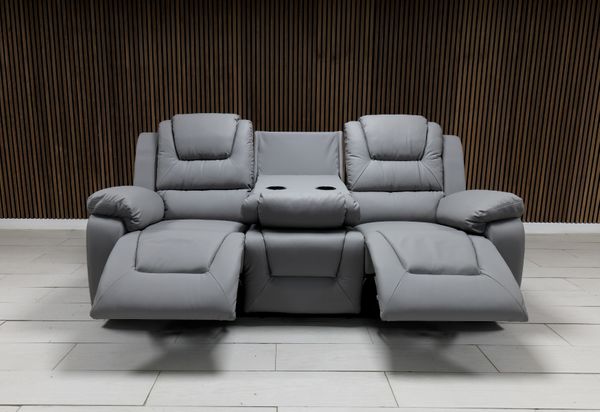 Axel Leather Sofa Suite - Comfort Furniture