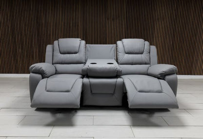 Axel Leather Sofa Suite - Comfort Furniture