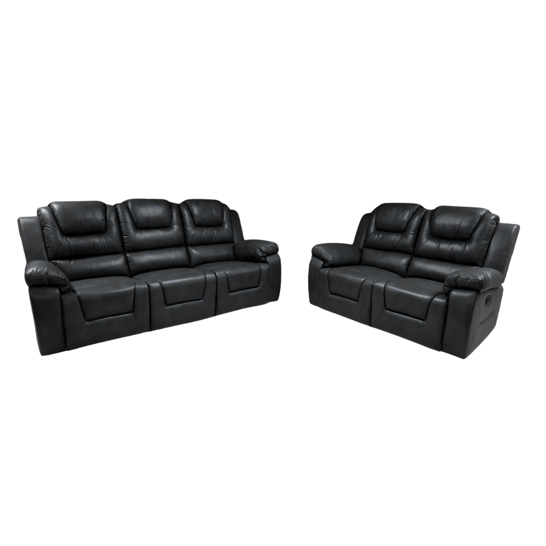 Axel Leather Sofa Suite - Comfort Furniture