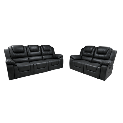 Axel Leather Sofa Suite - Comfort Furniture