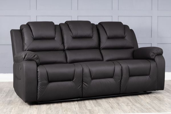 Axel Leather Sofa Suite - Comfort Furniture