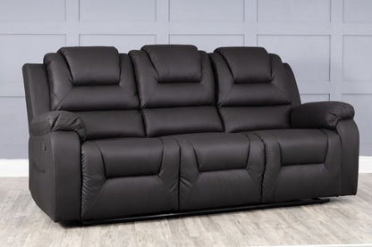 Axel Leather Sofa Suite - Comfort Furniture