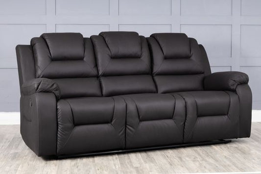 Axel Leather Sofa Suite - Comfort Furniture