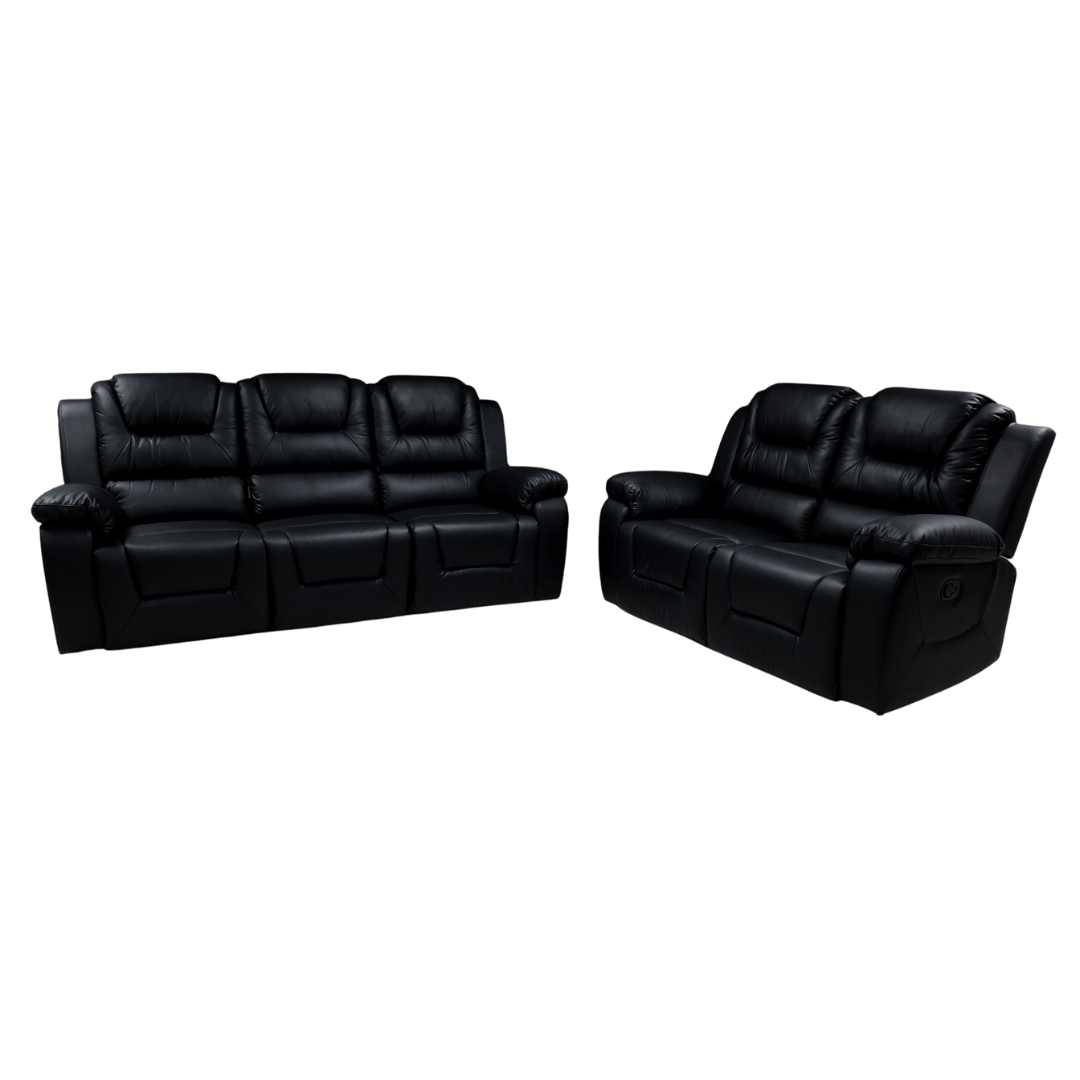 Axel Leather Sofa Suite - Comfort Furniture