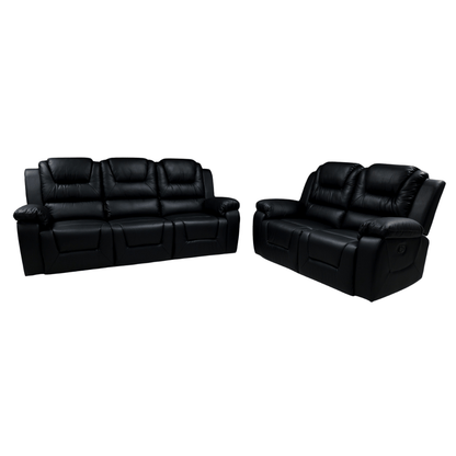 Axel Leather Sofa Suite - Comfort Furniture
