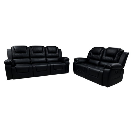 Axel Leather Sofa Suite - Comfort Furniture
