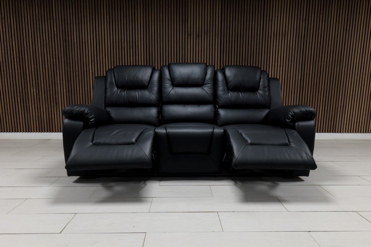 Axel Leather Sofa Suite - Comfort Furniture