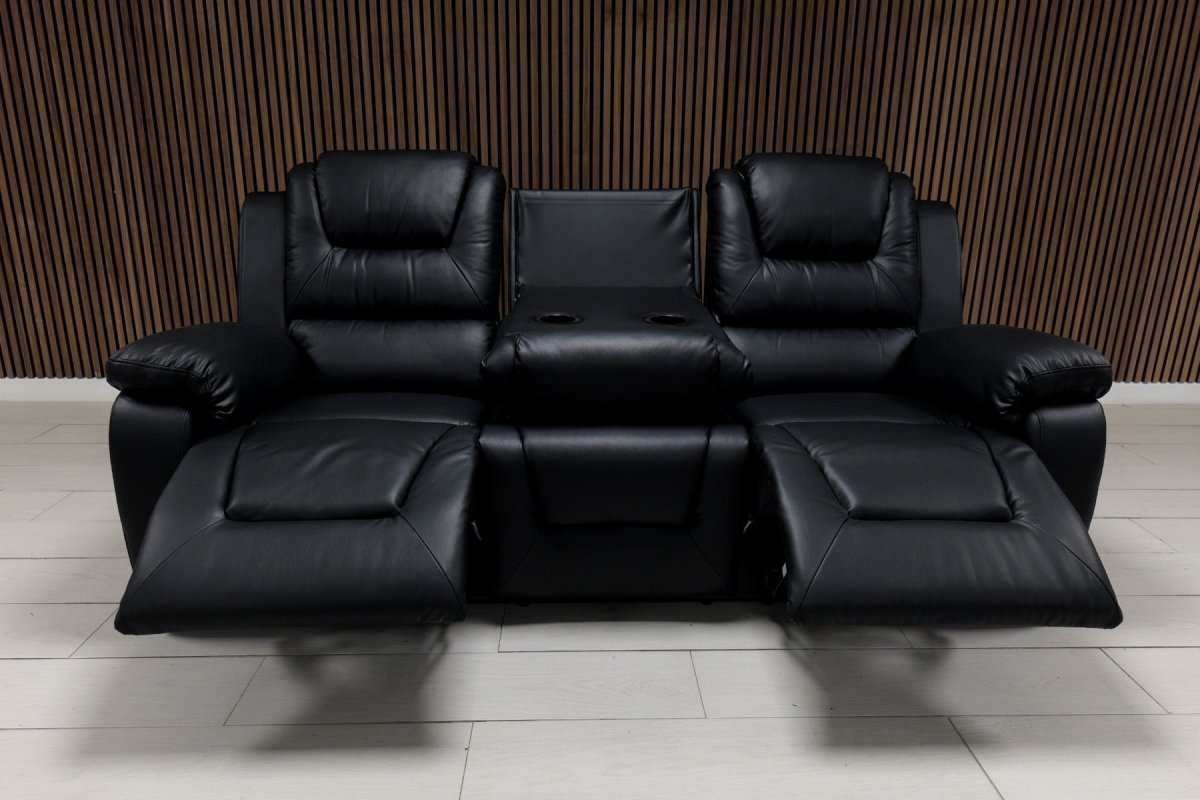 Axel Leather Sofa Suite - Comfort Furniture