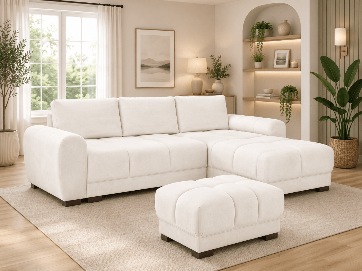 Azzuro Footstool - Comfort Furniture
