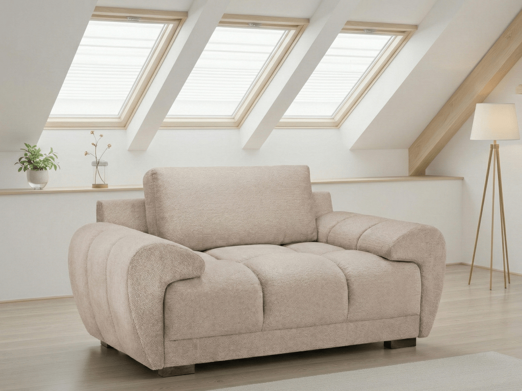 Azzuro Sofa Mocha Armchair - Comfort Furniture