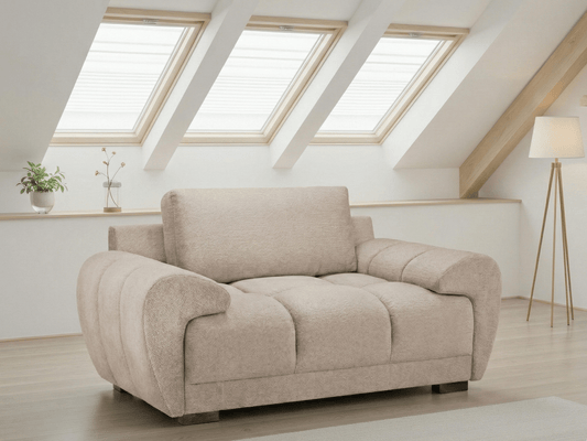 Azzuro Sofa Mocha Armchair - Comfort Furniture