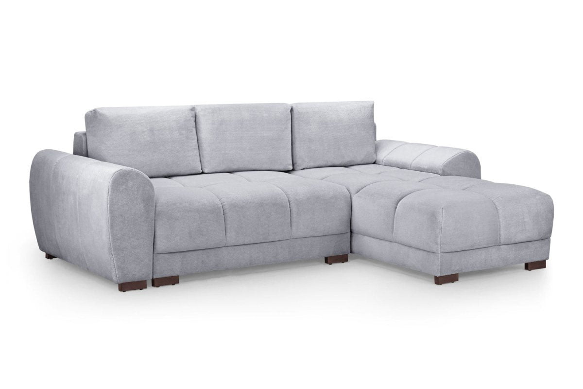 Azzuro Sofabed Grey Universal Corner - Comfort Furniture