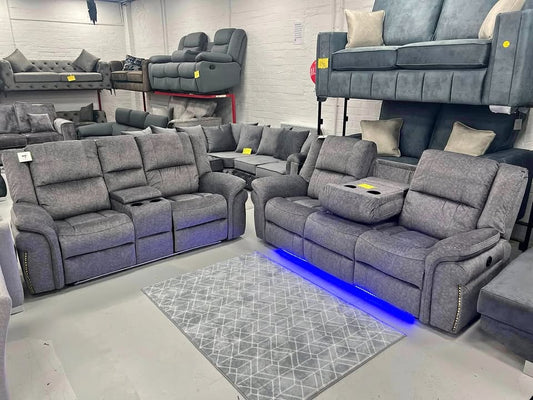 Berlin Electric Recliner Sofa - Comfort Furniture