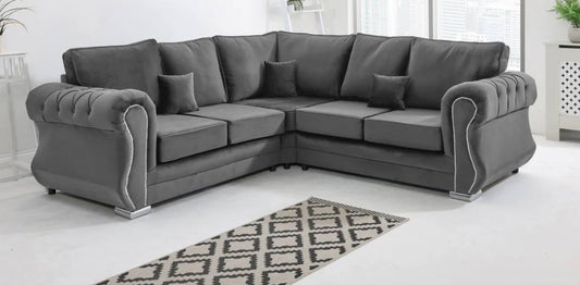 Big Corner Chesterfield Sofa - Comfort Furniture