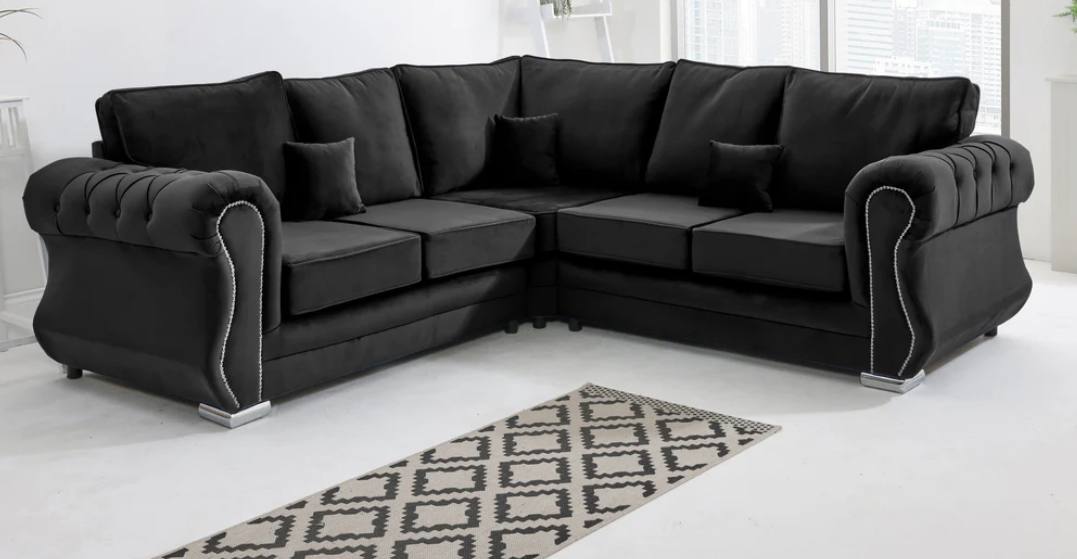 Big Corner Chesterfield Sofa - Comfort Furniture