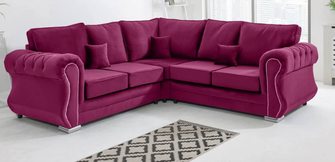 Big Corner Chesterfield Sofa - Comfort Furniture