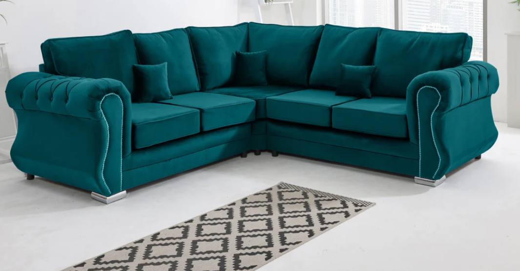 Big Corner Chesterfield Sofa - Comfort Furniture