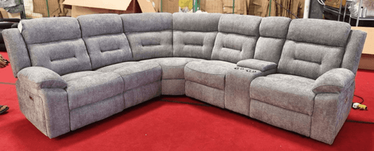 Canterbury Electric Recliner Corner Sofa - Comfort Furniture