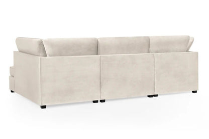 Carnaby Big U - Shape Sofa with Footstool - Comfort Furniture