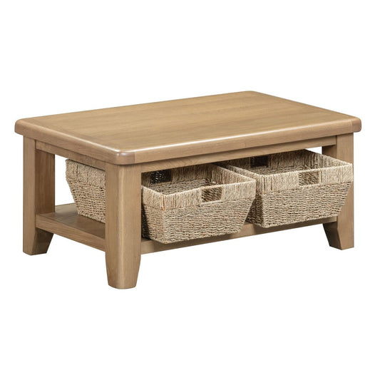 Chatsworth Coffee Table – Oak - Comfort Furniture