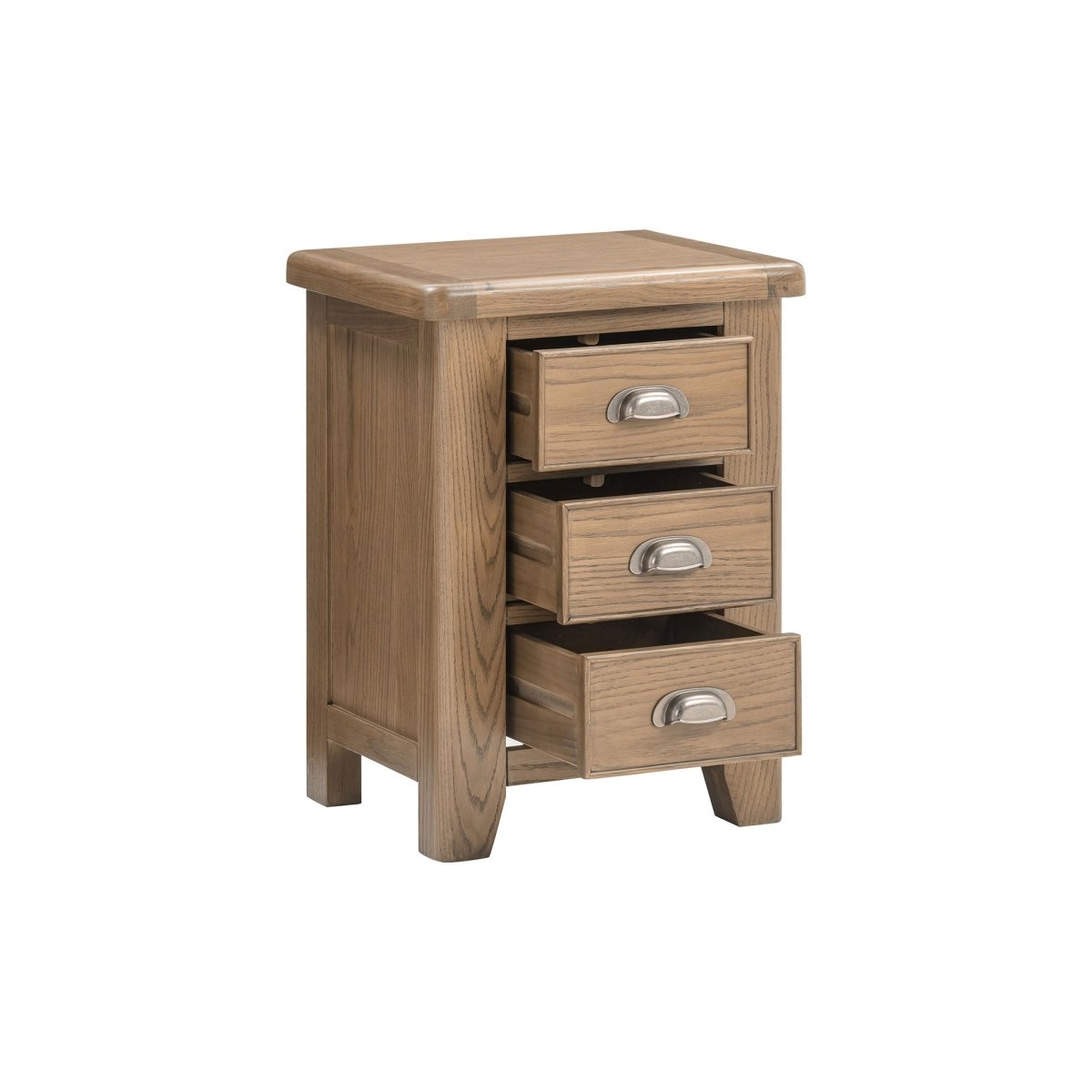 Chatsworth Large Bedside Cabinet – Oak - Comfort Furniture