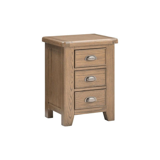 Chatsworth Large Bedside Cabinet – Oak - Comfort Furniture