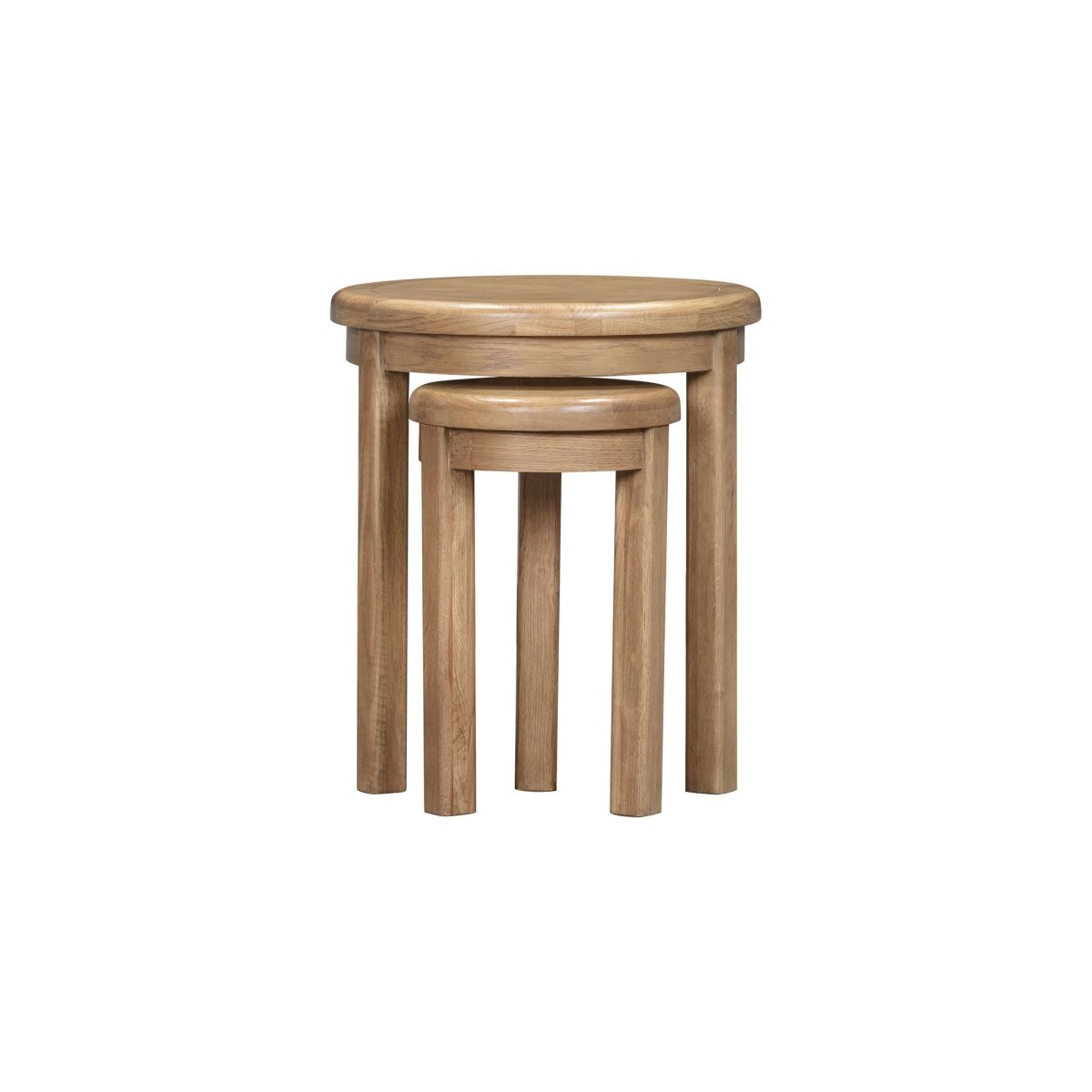 Chatsworth Nest of Tables – Oak - Comfort Furniture