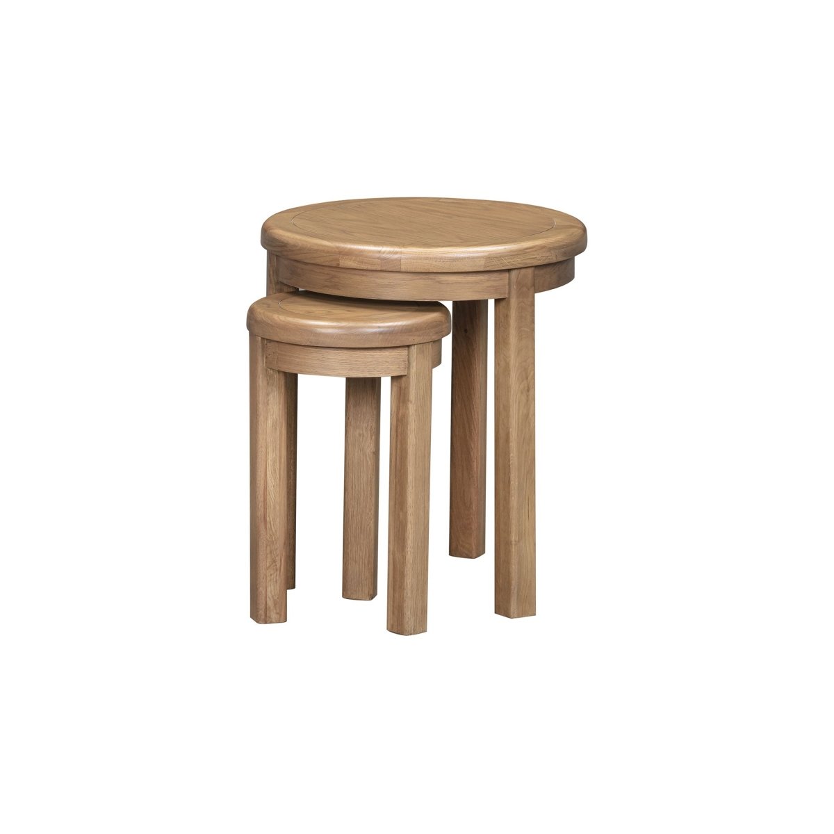 Chatsworth Nest of Tables – Oak - Comfort Furniture