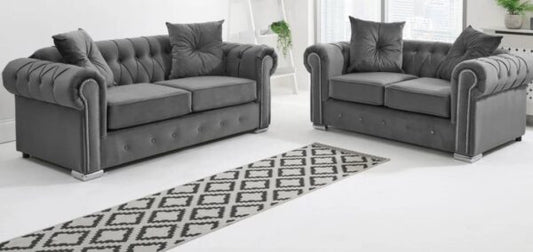 Chesterfield Sofa Suite - Comfort Furniture