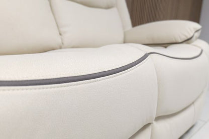 Chloe Leather Sofa Suite Manual Recliner - Comfort Furniture