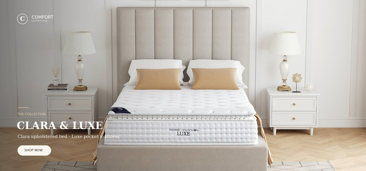 Clara & Luxe bed & mattress set14