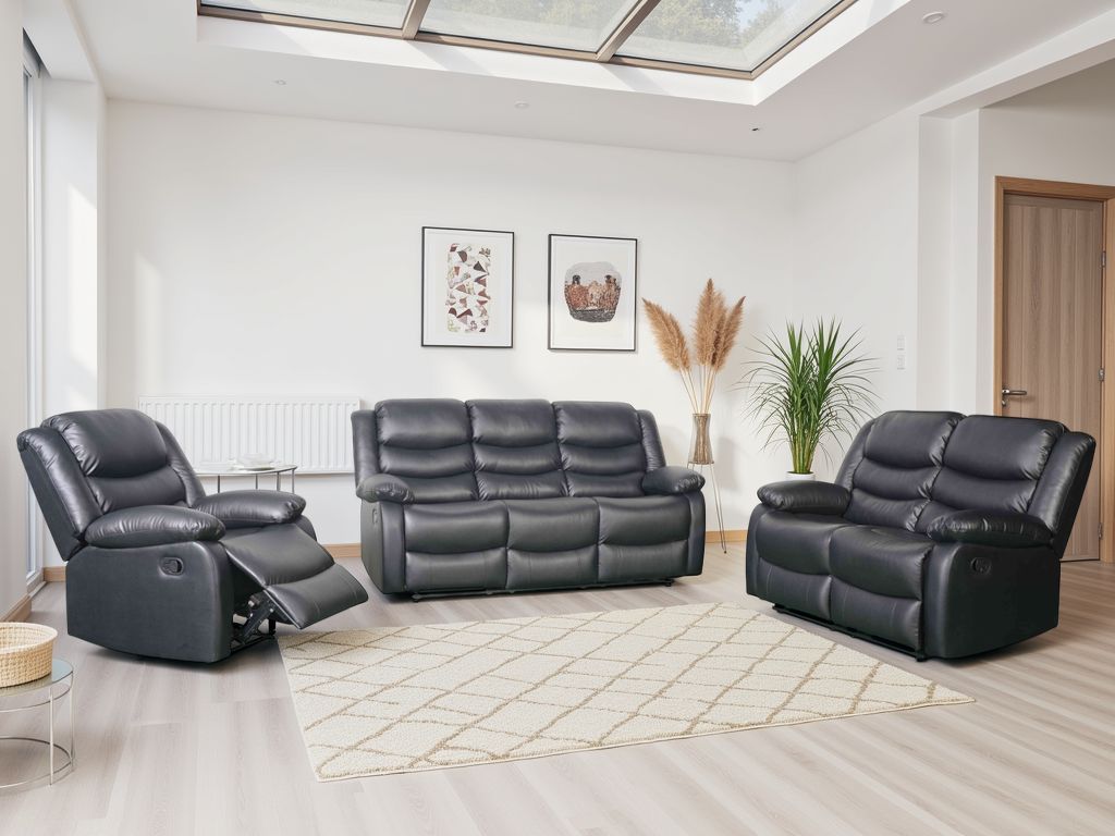 Conrad Manual Recliner Sofa Suite - Comfort Furniture