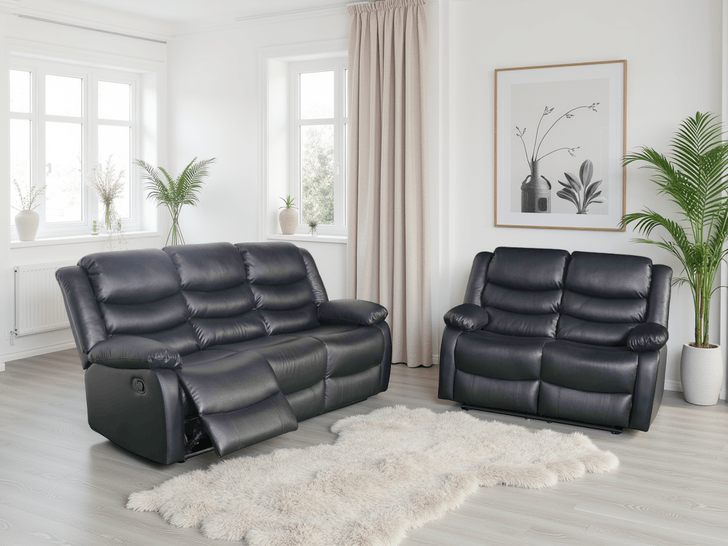 Conrad Manual Recliner Sofa Suite - Comfort Furniture