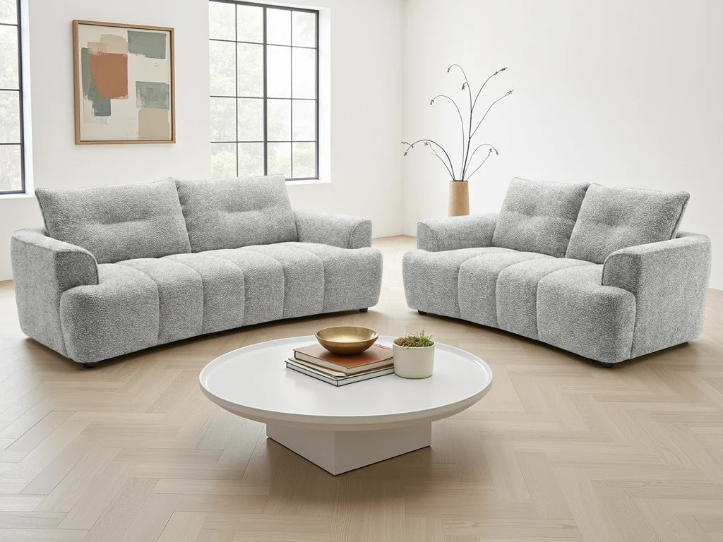 Cordova Sofa Grey 3+2 Set - Comfort Furniture