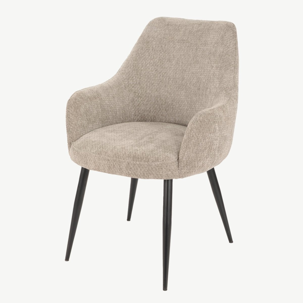 Fabio Dining Chair – Grey Fabric - Comfort Furniture
