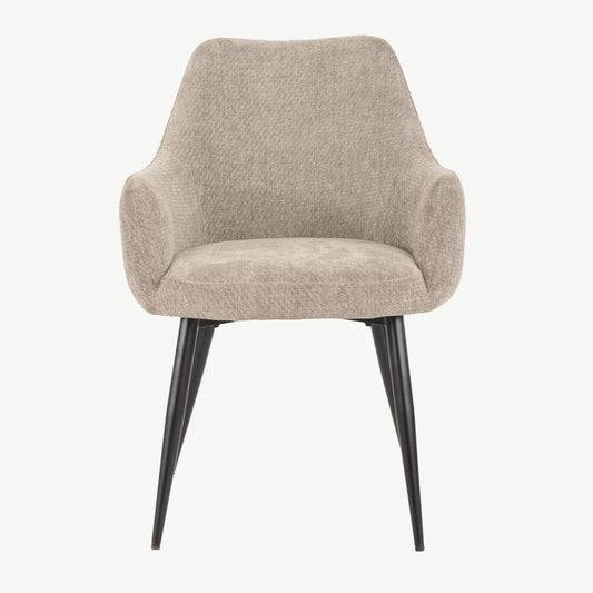 Fabio Dining Chair – Grey Fabric - Comfort Furniture
