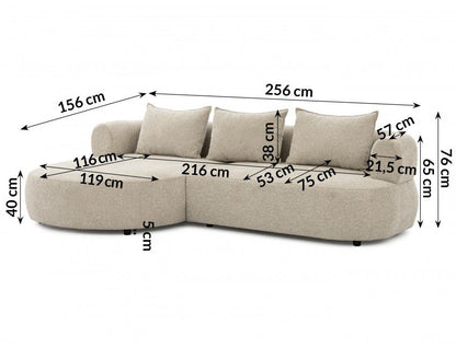 Ferro Corner Sofa - Comfort Furniture