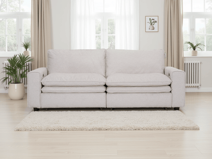 Florence Cloud Beige Electric Sofa - Comfort Furniture