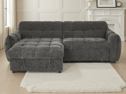 Florida Sofabed Grey Universal Corner - Comfort Furniture